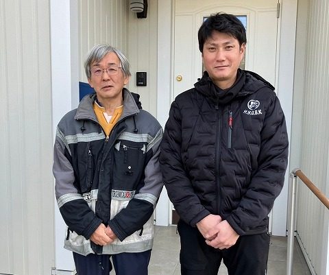 仙台市宮城野区 M様邸 雨樋清掃と落ち葉除けネットを取り付けたお客様